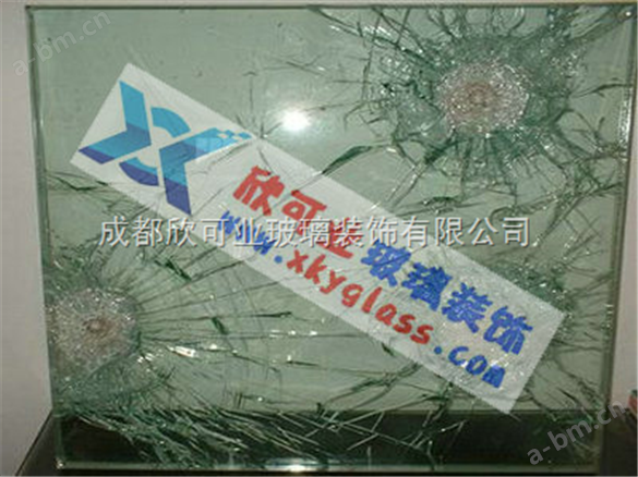 供应欣可业玻璃6+12+6、8+8+8防弹玻璃,四川成别墅防弹玻璃价格